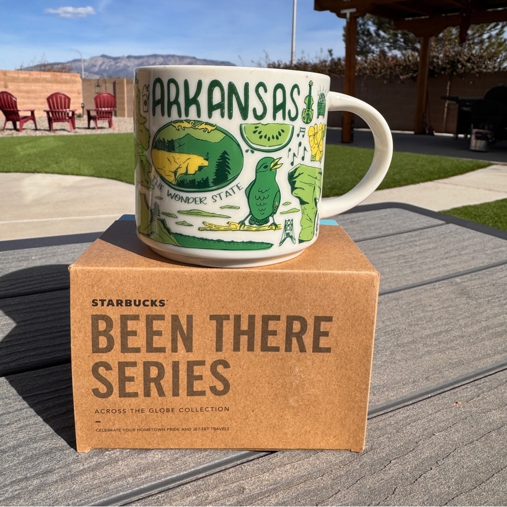 Starbucks Been There Arkansas Mug with Box